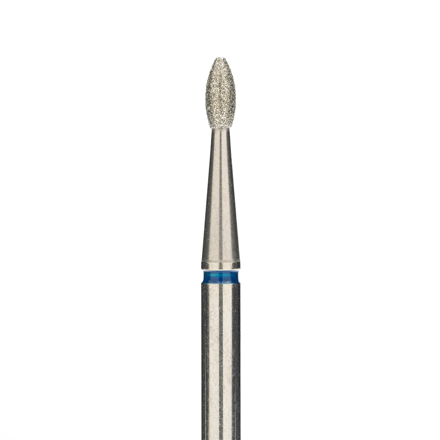 DIAMOND NAIL DRILL BIT ROUNDED BUD BLUE