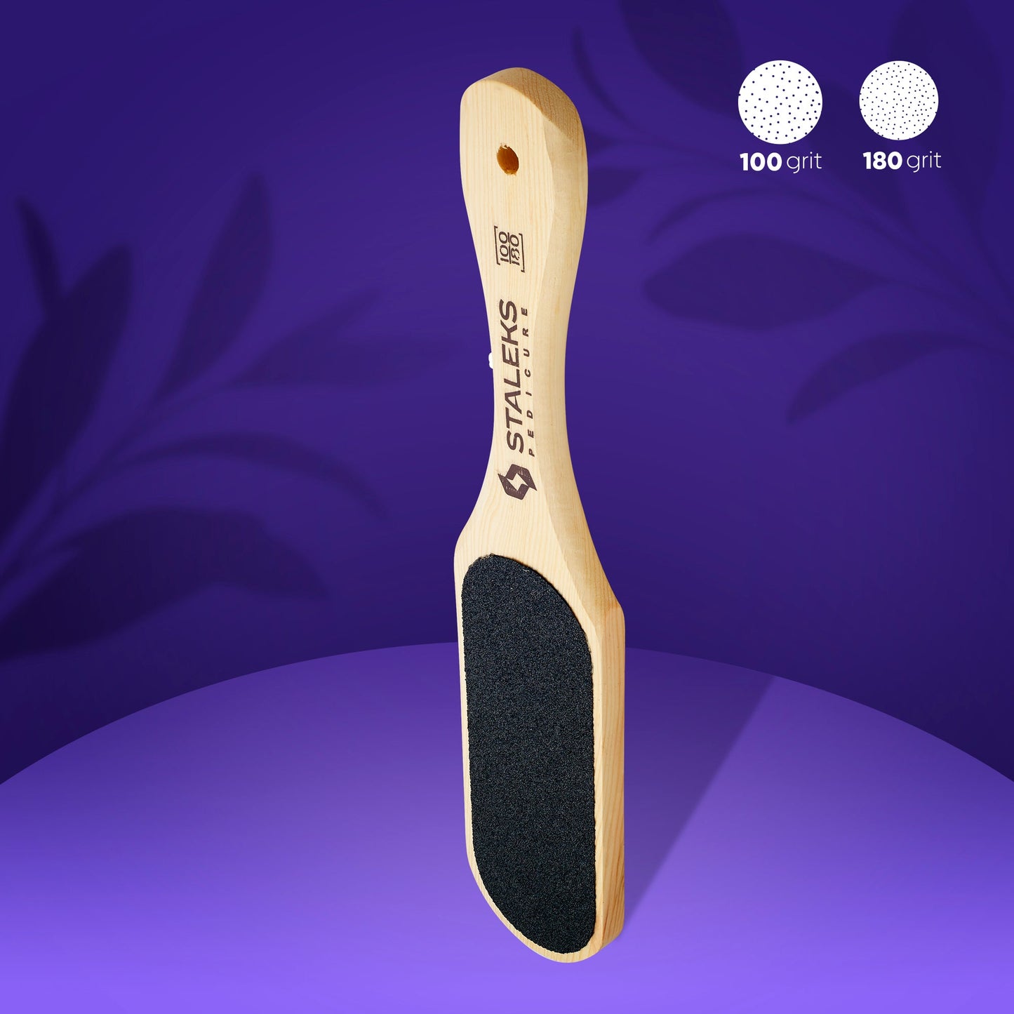 Wooden Foot File BEAUTY & CARE 10 TYPE 1 100/180 Grit