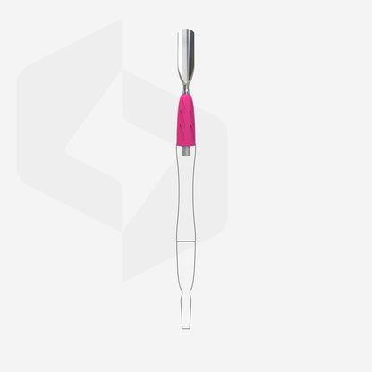 Working part of the manicure pusher Combo UNIQ 17 rounded wide pusher