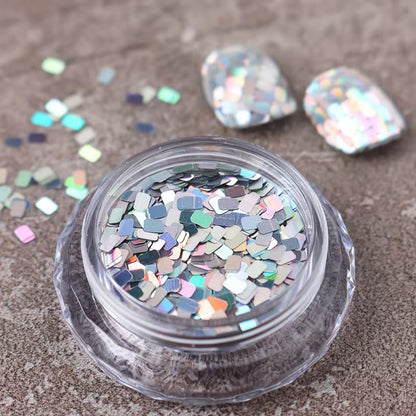 3D Ultra-Thin Metallic Flakes