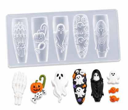 SILICONE 3D NAIL ART
