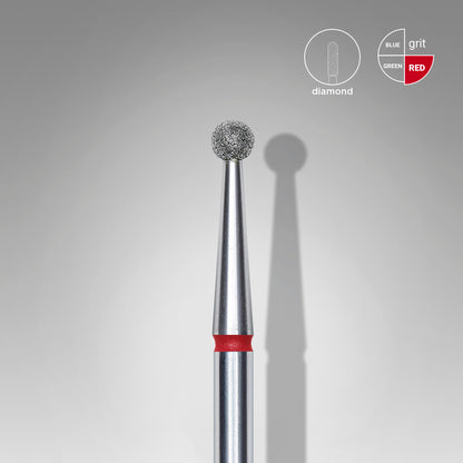 STALEKS DIAMOND NAIL DRILL BITS BALL RED