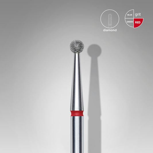 STALEKS DIAMOND NAIL DRILL BITS BALL RED