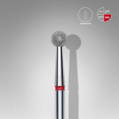 STALEKS DIAMOND NAIL DRILL BITS BALL RED