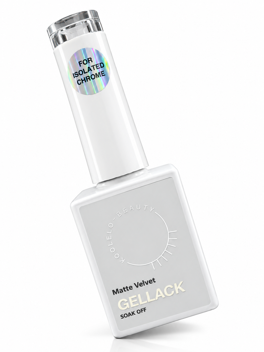KOOLELO GELLACK TOP COAT MATTE VELVET (FOR ISOLATED CHROME)