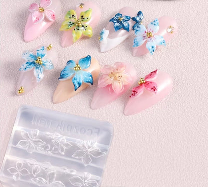 SILICONE 3D NAIL ART