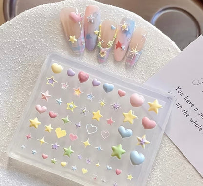 SILICONE 3D NAIL ART