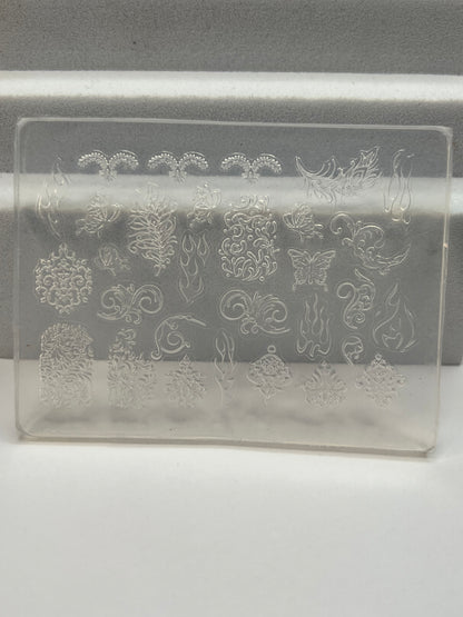SILICONE 3D NAIL ART
