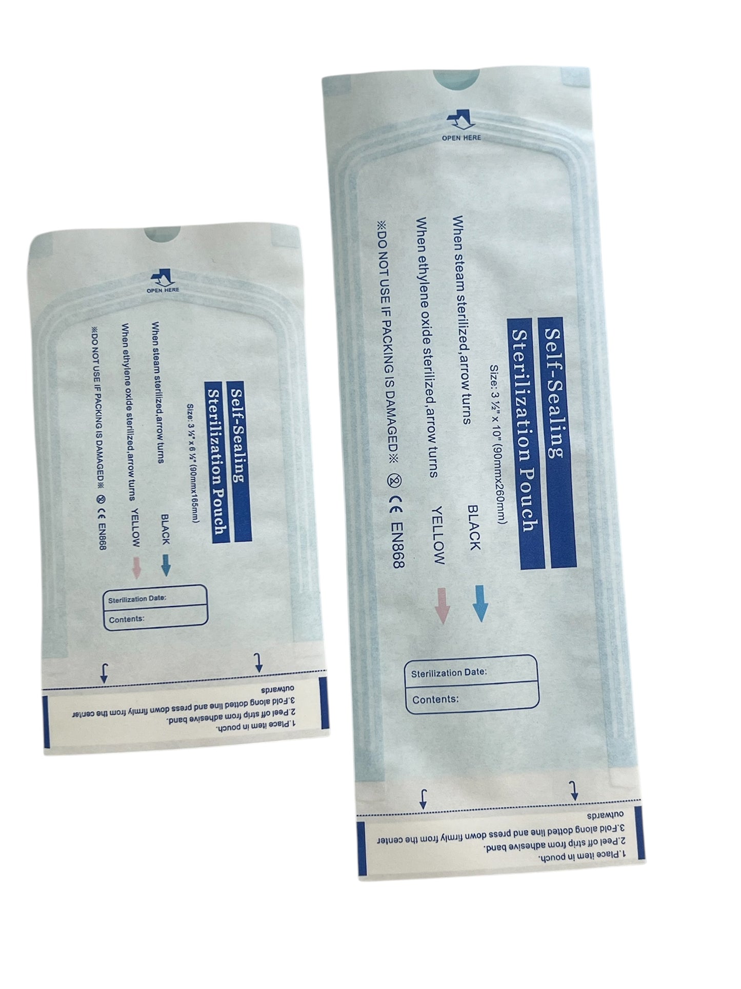 STERILIZATION POUCHES