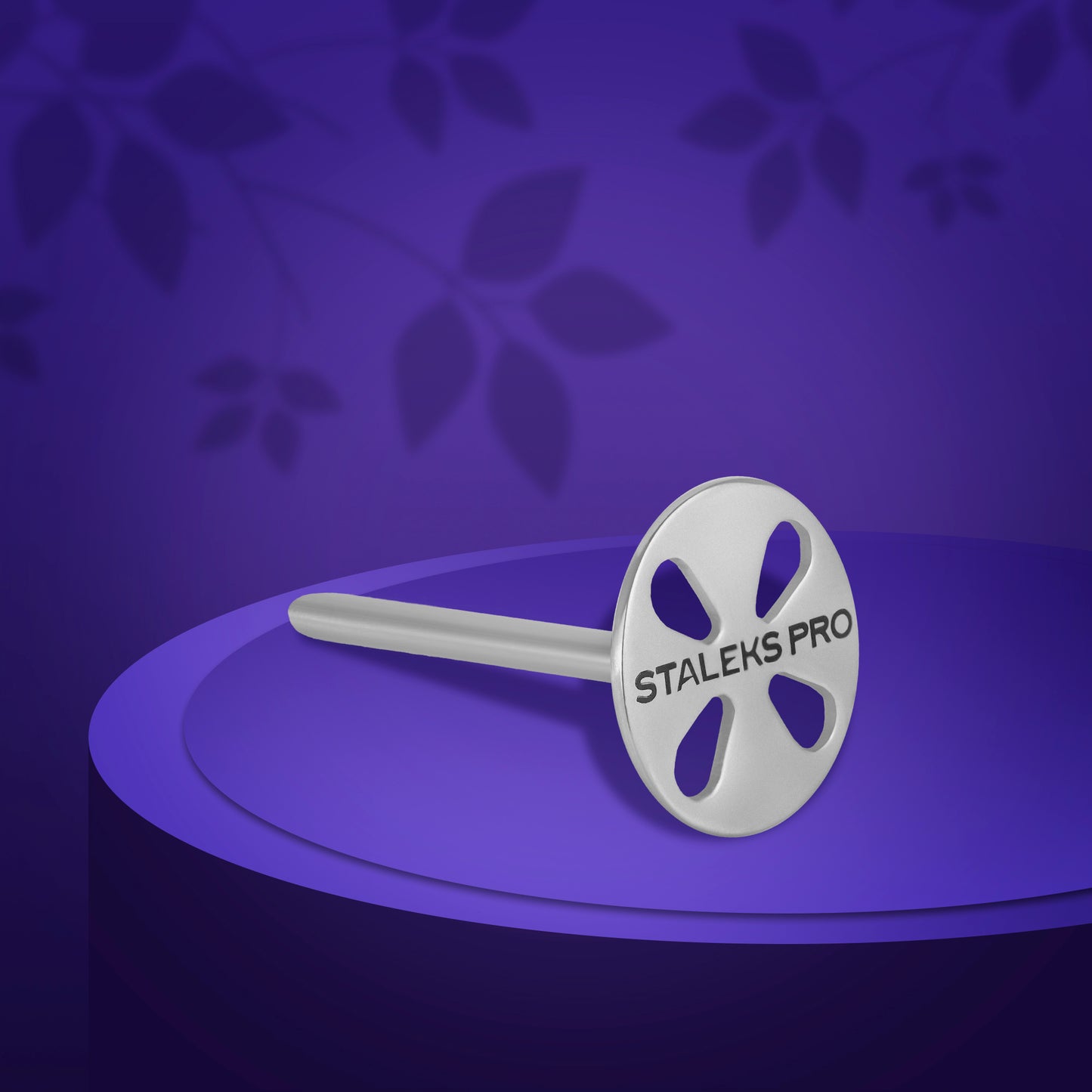 STALEKS Elongated pedicure disc PODODISC M EXPERT and set of disposable files 180 grit 5 pcs