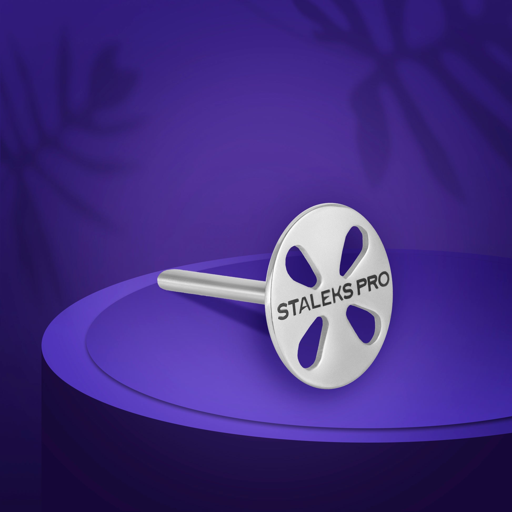 STALEKS Pedicure disc PODODISC L EXPERT and set of disposable files 180 grit 5 pcs