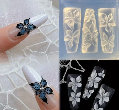 SILICONE 3D NAIL ART