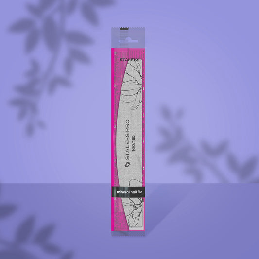 STALEKS Crescent mineral nail file EXPERT 40 100/150 grit