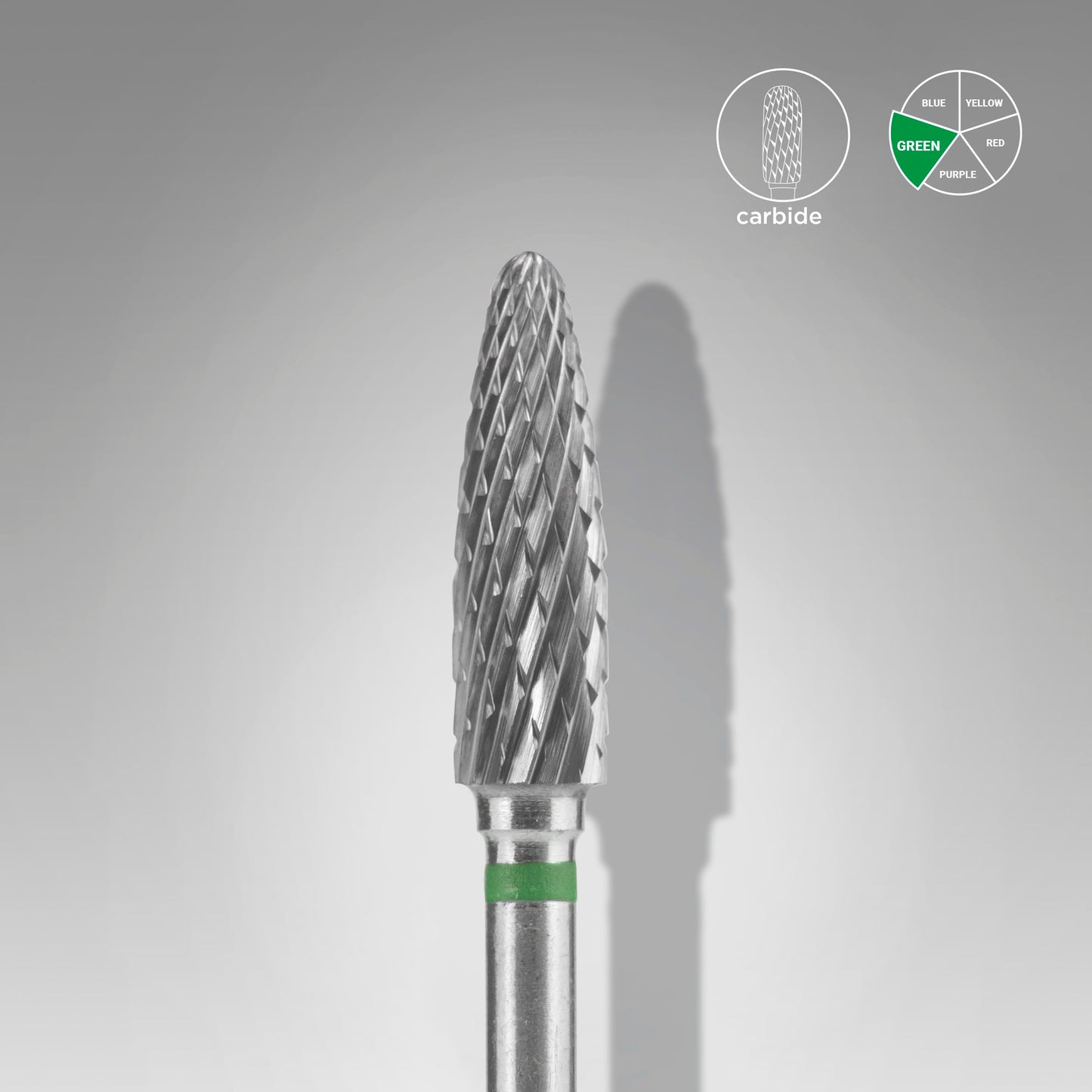 STALEKS CARBIDE NAIL DRILL BITS CORN