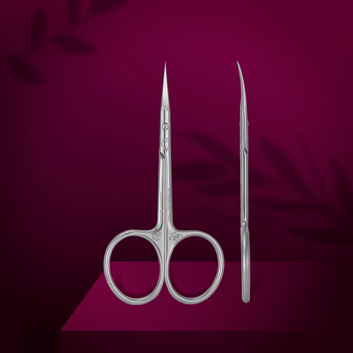 Professional cuticle scissors EXCLUSIVE 22 (magnolia)