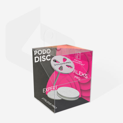 Pedicure Disc PODODISC M EXPERT And Set Of Disposable Files 180 Grit 5 Pcs (20 Mm)