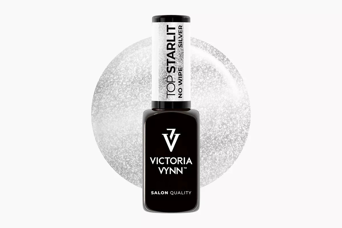 TOP Starlit Silver No Wipe - 8 ml